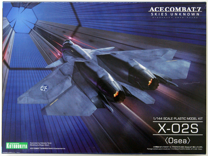 Kotobukiya KP559 Ace Combat 7: Skies Unknown X-02S (Osea) 1/144 Scale Kit