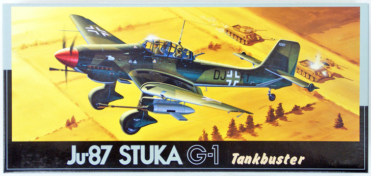 Fujimi F15 Ju-87 G-1 STUKA Tankbuster 1/72 Scale Kit (4968728250151)
