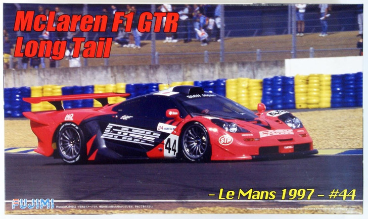 Fujimi RS-91 McLaren F1 GTR Long Tail Le Mans 1997 #44 1/24 Scale Kit