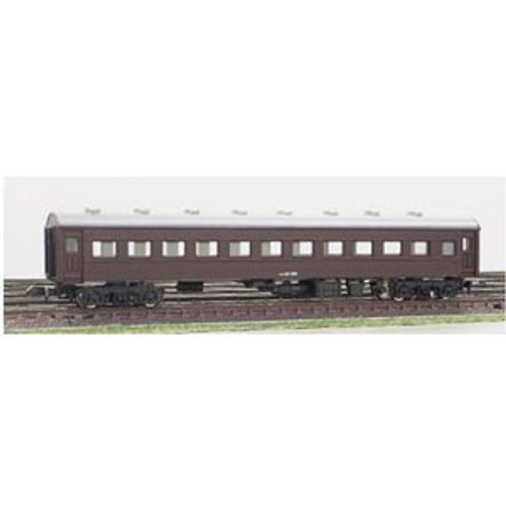 Greenmax No.11001 JNR Passenger Car SUHA43 Pre-Colored Kit (N scale)