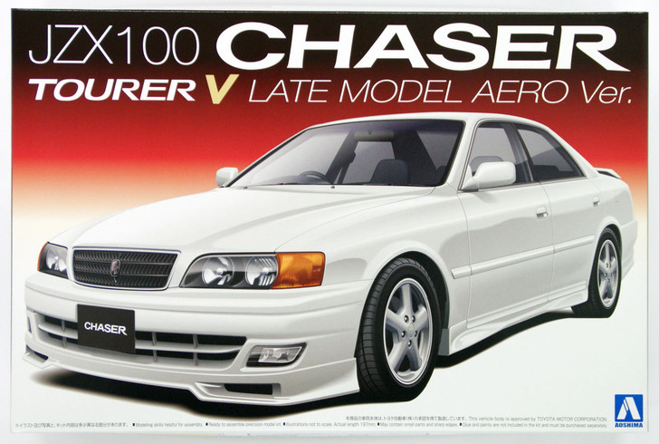 Aoshima 09659 JZX100 Chaser Tourer V Late Model Aero Version 1/24