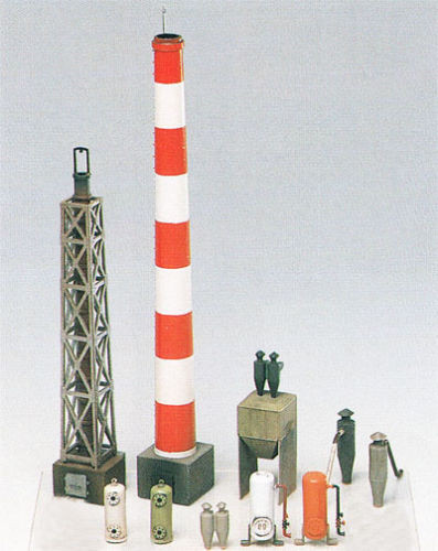 Greenmax No.2147 Plant Factory Equipments C (1/150 N scale)