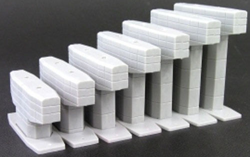 Greenmax No.2195 Single Track Gradient Pier (1/150 N scale)