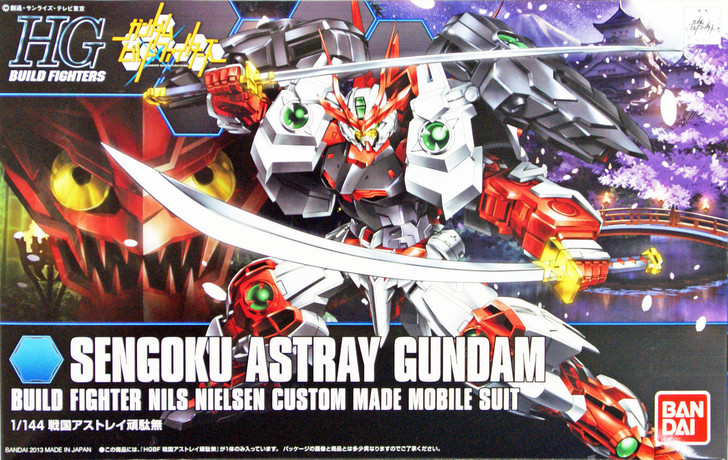 Bandai HG Build Fighters 007 SENGOKU ASTRAY Gundam 1/144 Scale Kit (4573102577191)
