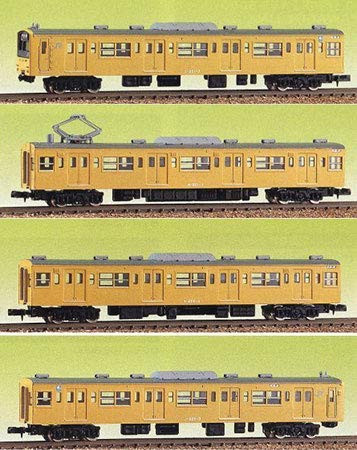 Greenmax No.402 JR Series 201 4 Cars Set (N scale)