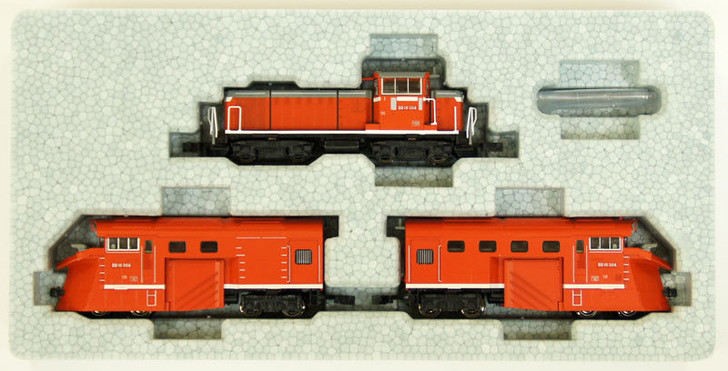 Kato 10-1127 DD16 304 & Snowplow 3 Cars Set (N scale)