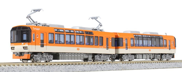 ぐ　A.KATO 11M-7 チャイコフスキー Kato 10-1472 Eizan Railway (Eiden) Series 900 'Kirara' Maple