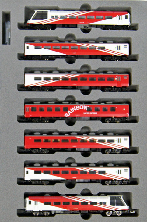 Kato 10-1490 JR Series 14-700 Super Express Rainbow 7 Cars Set (N