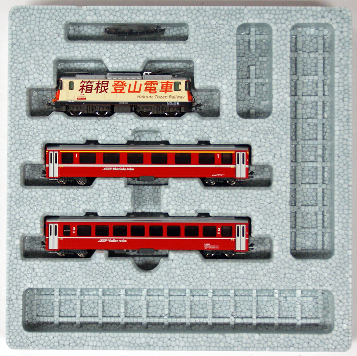 Kato 10-1514 Ge4/4 II 'Hakone Tozan Railway' & EW I Cars 3 Cars Set (N  scale)