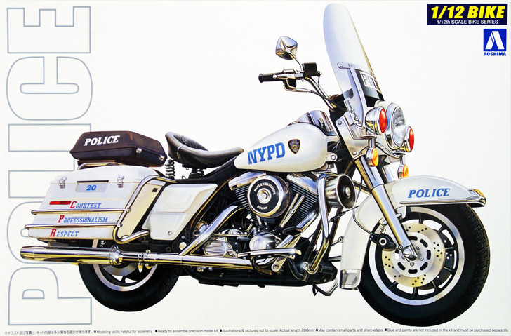 Aoshima Naked Bike 78 09496 The New York City Police Department
