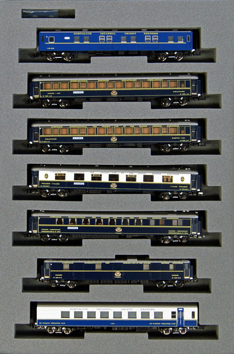 Kato 10-561 Nostalgie Istanbul ORIENT EXPRESS '88 7 Cars Set (N scale)