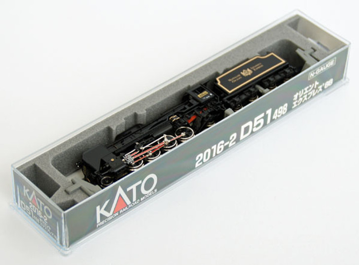 Kato 2016-2 JNR Steam Locomotive Type D51-498 Orient Express 1988 (N scale)