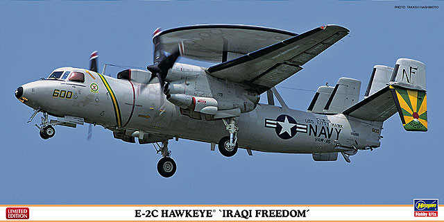 Hasegawa 02080 E-2C Hawkeye Iraqi Freedom 1/72 Scale Kit (4967834020801)