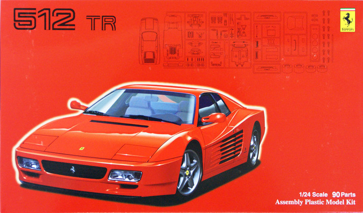 Fujimi RS-65 Ferrari 512tr 1/24 Scale Kit (4968728125909)