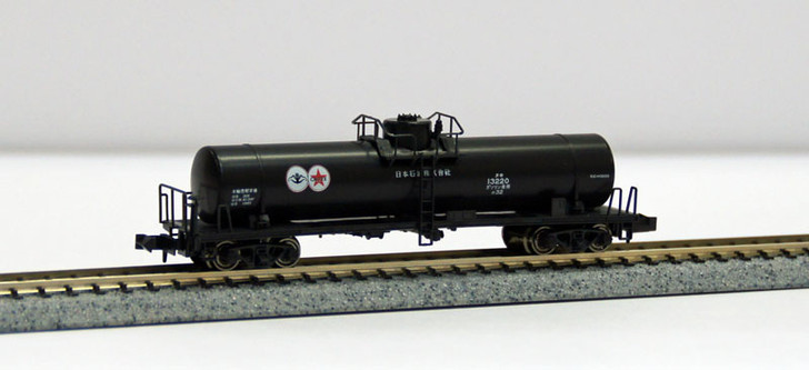 Kato 8008-6 Freight Car Taki 3000 Tank Car Black (Japan Petrol) (N scale)