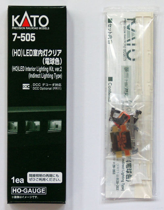 Kato HO 7-505 LED Interior Lighting Kit Ver. 2 (Indirect Lighting) (HO scale)