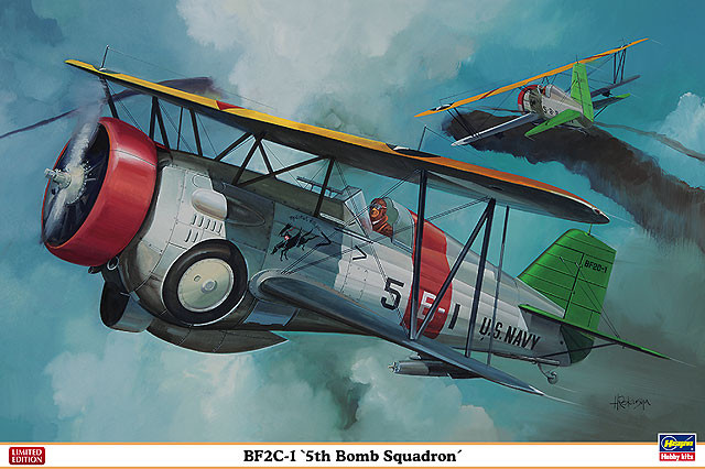 Hasegawa 08235 BF2C-1 5th Bomb Squadron 1/32 Scale Kit (4967834082359)