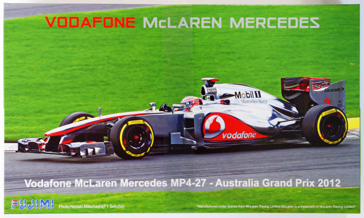 Fujimi GP SP33 F1 McLaren MP4-27 Australia GP with Driver Figure 1/20 Scale Kit (4968728091679)