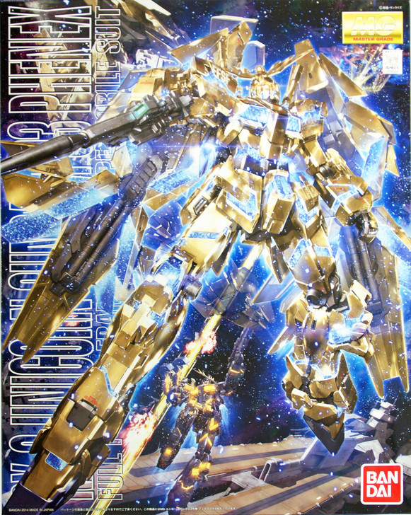 Bandai MG RX-0 Unicorn Gundam 03 Phenex 1/100 Scale Kit (4573102630469)