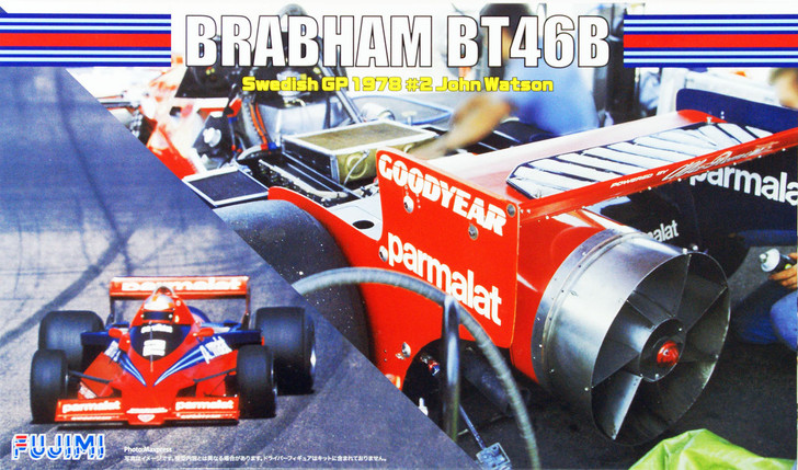 Fujimi GP SP38 F1 Brabham BT46B Swedish GP 1978 #2 John Watson 1/20 Scale Kit (4968728091839)