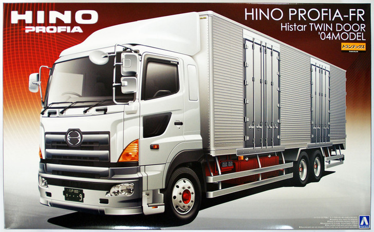 Aoshima 09581 Hino Profia FR Histar Twin Door 2004 1/32 Scale Kit (4905083009581)