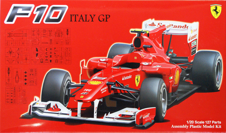 Fujimi GP57 F1 Ferrari F10 Italy GP 1/20 Scale Kit