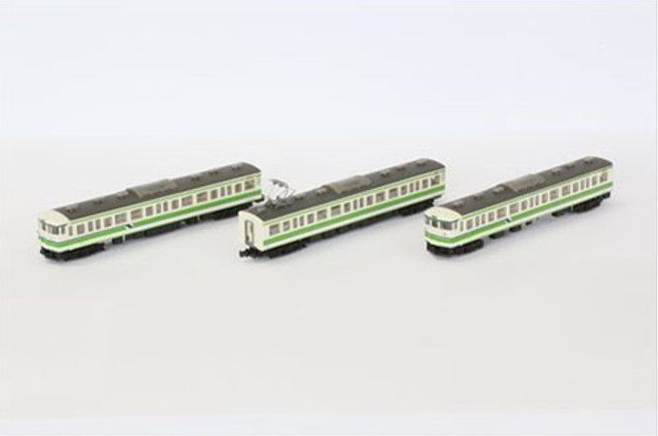 Rokuhan T011-4 Z Scale JR Series 115-1000 Suburban Train Niigata Color 3 Cars