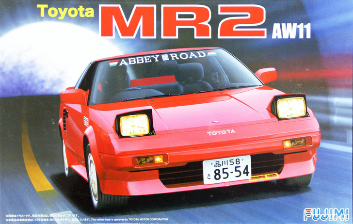 Fujimi ID-110 Toyota MR2 AW11 1/24 Scale Kit