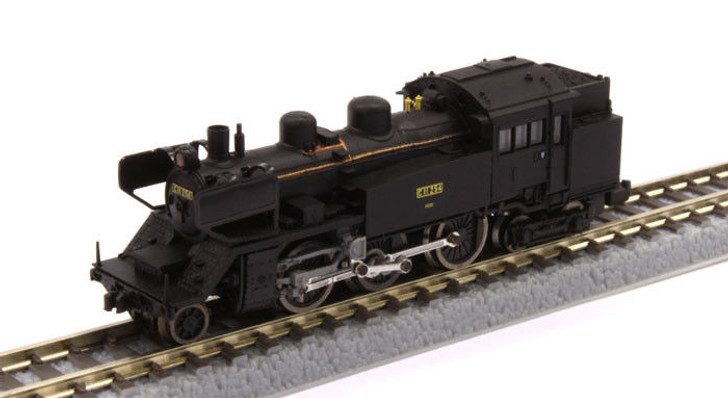 Rokuhan T019-6 Z Scale Steam Locomotive Type C11 Number 254 Montetsu