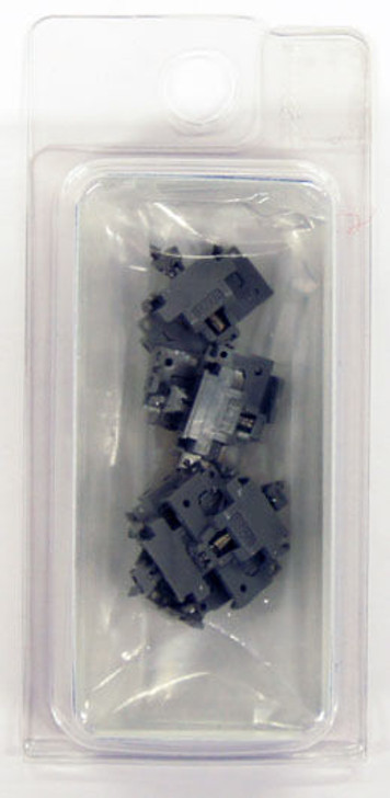 Tomix 0337 Coupler 'TN' Tight Coupling SP/ Gray (6 Pcs.) (N scale)