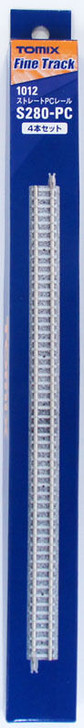 Tomix 1012 280mm Straight Track S280-PC (4 pieces) (N scale)