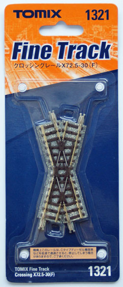 はやた Tomix 1321 Crossing Track X72.5-30(F) (N scale)