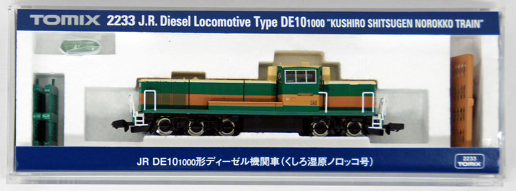 Tomix 2233 JR Type DE10-1000 (Kushiro Shitsugen Norokko Train) (N scale)