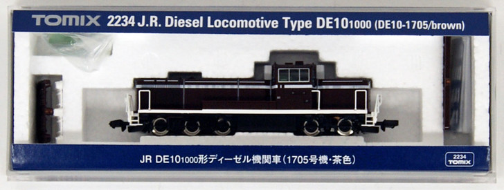 Tomix 2234 JR Diesel Locomotive Type DE10-1000 (DE10-1705/Brown) (N scale)