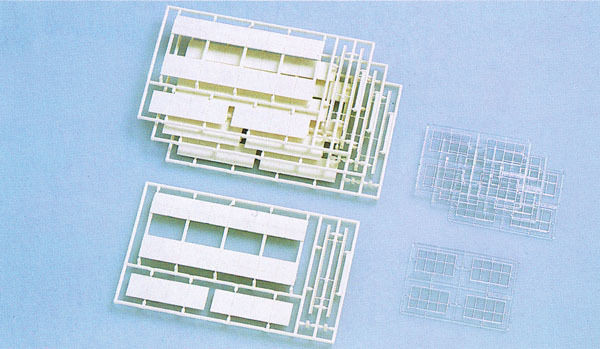 Tomix 3026 Side Walls for Overhead Railway (4 Pieces) (N scale)