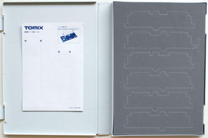 インテリア・ブック Tomix 6208 N scale Book Style Case for 6 Cars (N scale)