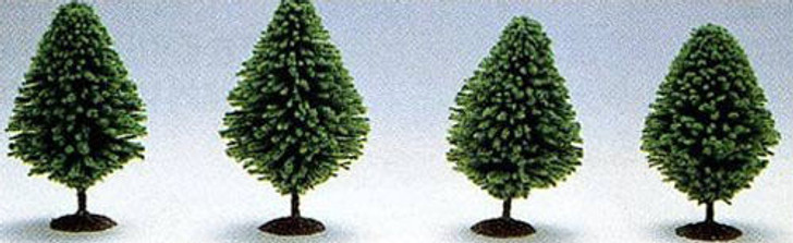 Tomix 8172 Scenery Trees (4 pieces) (N scale)