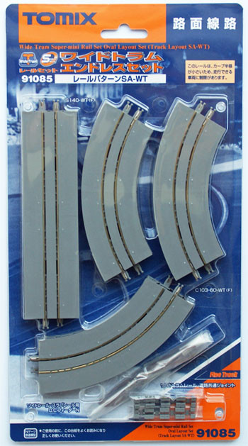 Tomix 91085 Wide Tram Super-mini Rail Oval Layout Set (N scale)