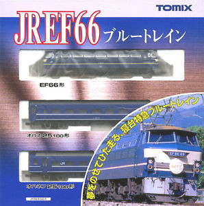 鉄道模型 Tomix 92332 JR Express 'Asakaze' with EF66 Locomotive (N scale)