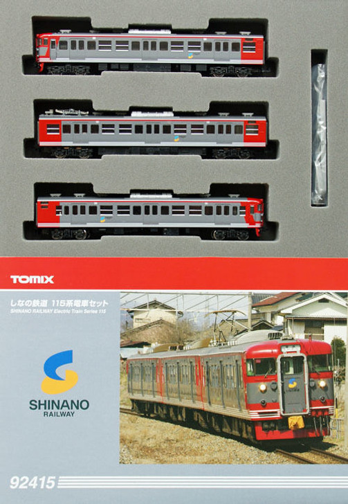 Tomix 92415 Shinano Railway Series 115  3 Cars Set (N scale)