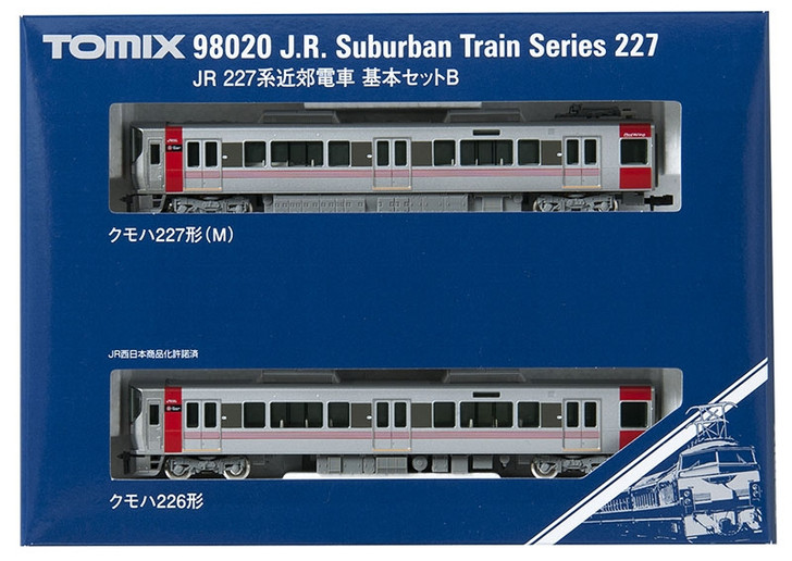Tomix 98020 JR Series 227 Suburban Train 2 Cars Set B (N scale)