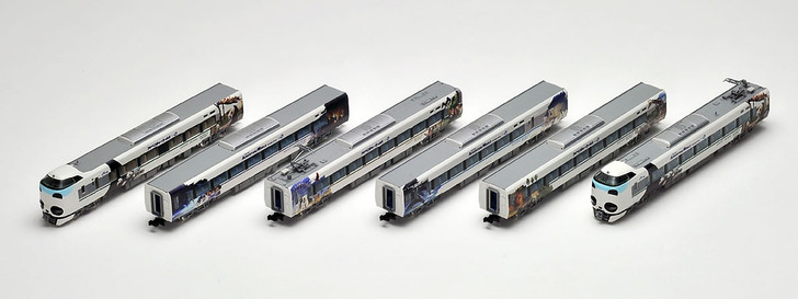 Tomix 98987 JR Series 287 Limited Express 'Panda Kuroshio' 6 Cars Set (N scale)