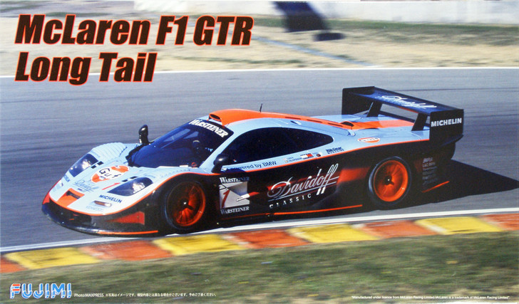 Fujimi RS-95 McLaren F1 GTR Long Tail 1997 #1 1/24 Scale Kit (4968728125954)