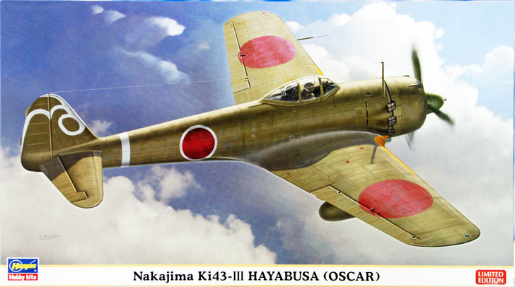 Hasegawa 07371 Nakajima Ki43-III Hayabusa (Oscar) 1/48 Scale Kit