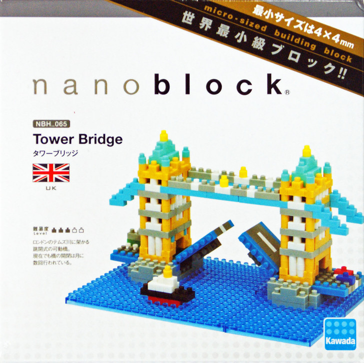 Kawada NBH-065 nanoblock United Kingdom Tower Bridge