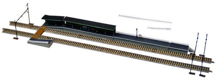 Tomytec (Building 020-2) Platform Expansion for Double Track Set 2 1/150 N scale