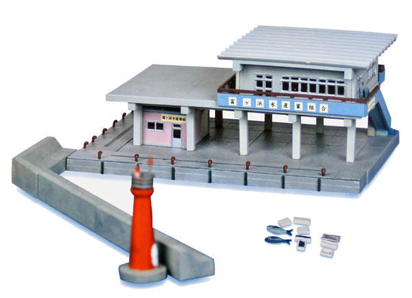 Tomytec (Building 023-3) Fishing Port A3 1/150 N scale