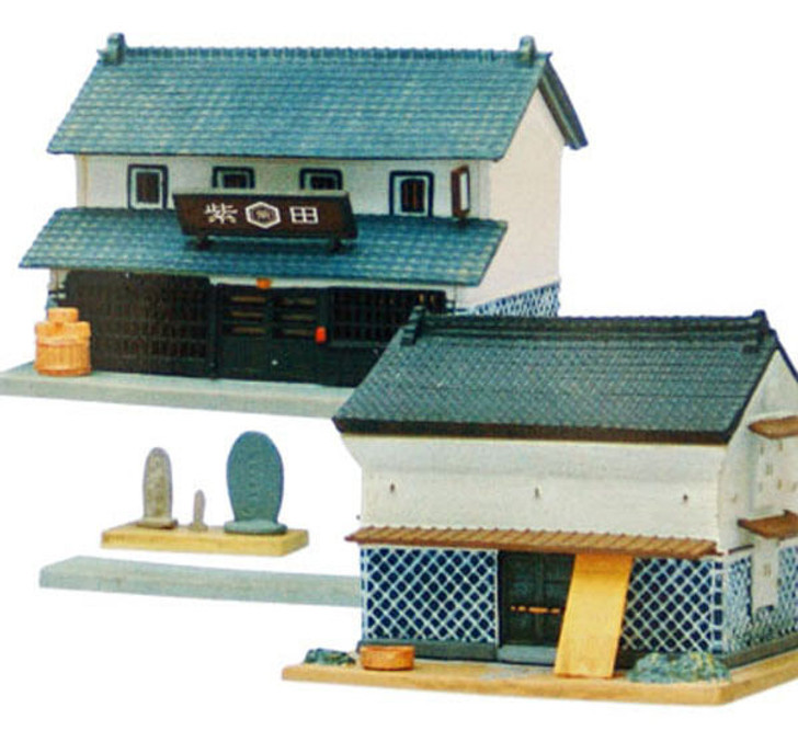 Tomytec (Building 056) Japanese Soy Sauce Shop 1 1/150 N scale