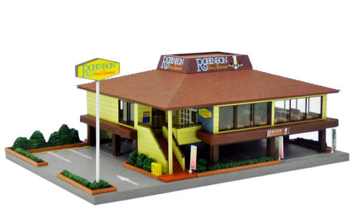 Tomytec (Building 146) Town Restaurant A (Waterfront Restaurant) 1/150 N scale