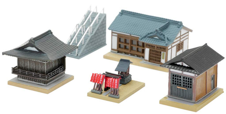 Tomytec (Building 162) Shinto Shrine Accessory set N scale
